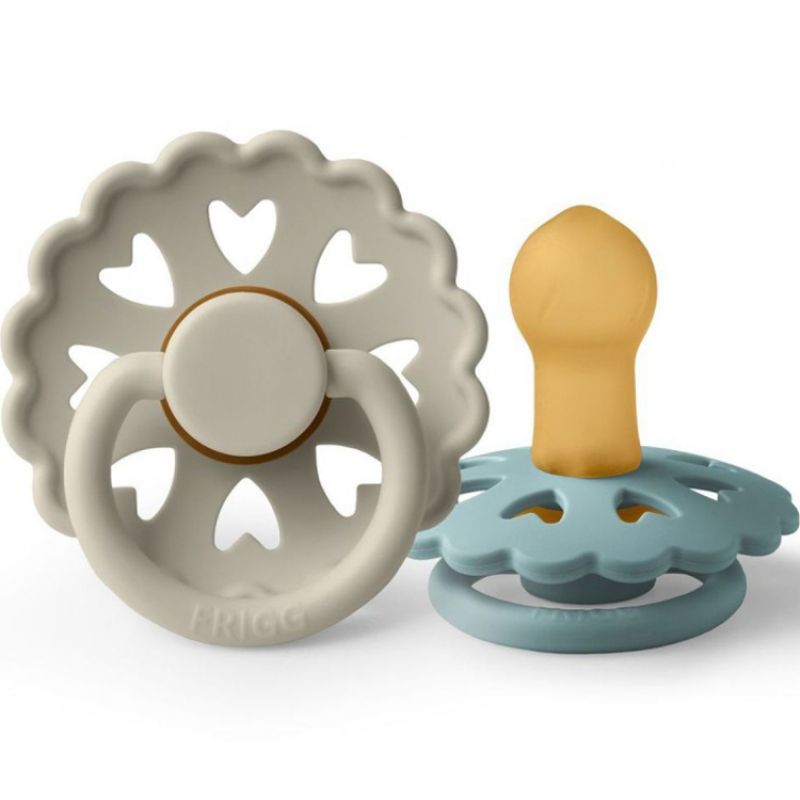 Lot de 2 sucettes en latex Fairytale Ole Lukoie-Hans (0-6 mois) Frigg