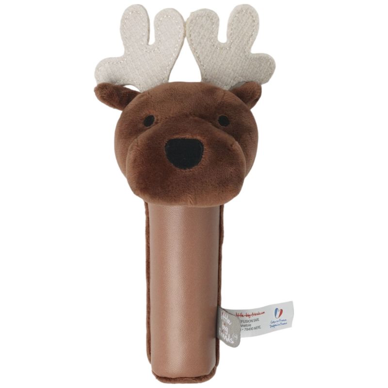 Hochet pouêt Bruce l'Elan Little Big Friends Produit 3