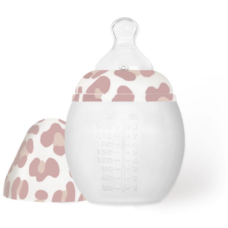 Biberon anti-colique en silicone Graouu Pink (240 ml) Elhée Produit 1