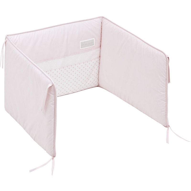Tour de lit Star Rosa (pour lit 60 x 120 cm ou 70 x 140 cm) Cambrass