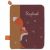 Variation Rouge, orange, blanc du produit Protège carnet de santé Moit Moit Renard (personnalisable) de la marque L'oiseau bateau
