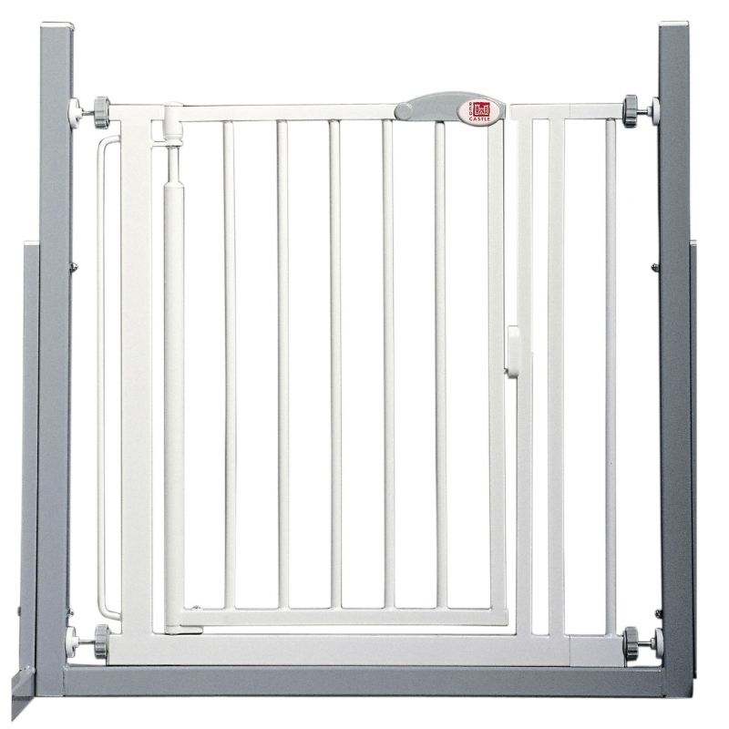 Barrière de sécurité Auto Close pour portes et escaliers (68.5 à 75.5 cm) Red Castle