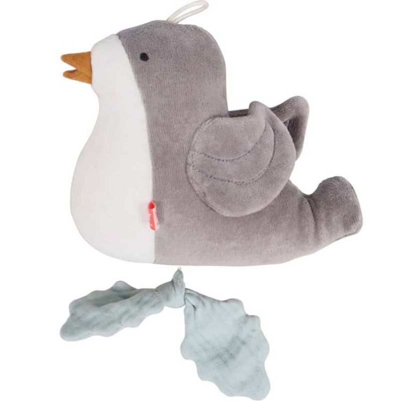 Peluche musicale oiseau à suspendre Les Amis de la forêt Kikadu