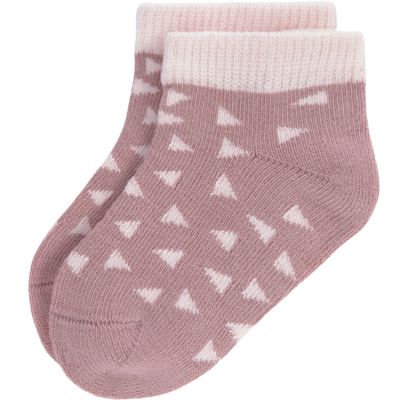 Lot de 3 paires de chaussettes naissance fille en coton rose layette 0/3  mois fabriqué au Portugal