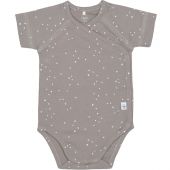 Body manches courtes en coton bio Sprinkle taupe (3-6 mois)