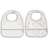 Lot de 2 bavoirs plastifiés Leafy Dreams Jollein Produit 3