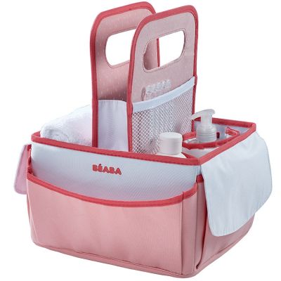 Panier de toilette corail (26 x 23 cm) Béaba