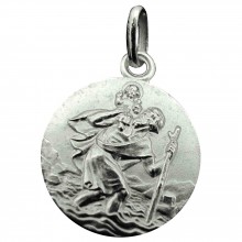 Médaille Saint Christophe (argent 925°)  par Martineau