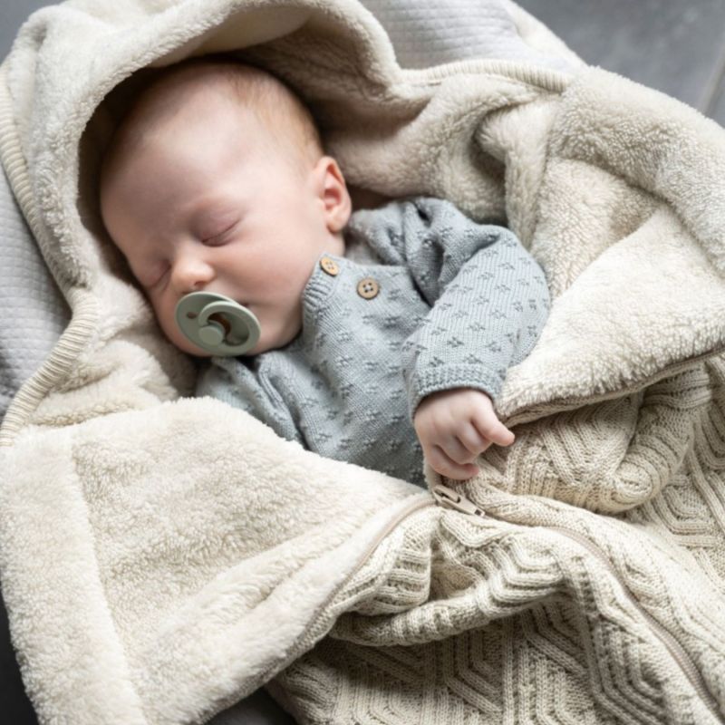 Nid d'ange passe sangle Sierra Warm Linen (groupe 0+) Baby's Only Ambiance 2