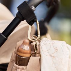 Crochets pour poussette Noir