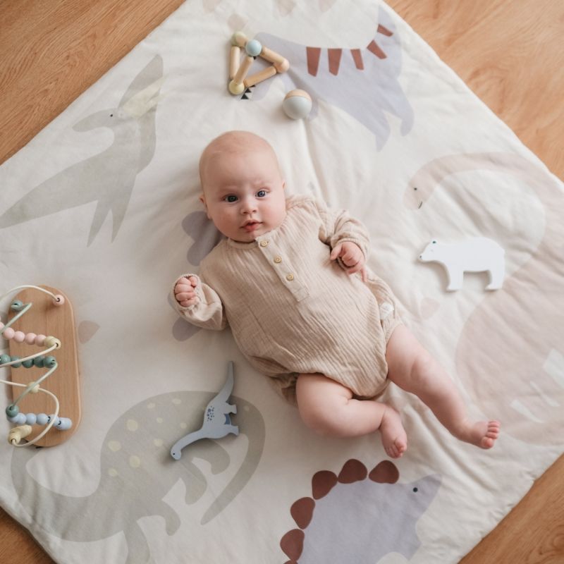 Tapis de jeu nomade Dinosaures Tinéo Ambiance 7