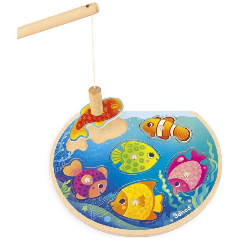 Puzzle Speedy Fish (6 pièces) Janod Produit 2