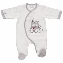 Pyjama bébé funny Paquito et Lolita (1 mois : 56 cm)  par Noukie's