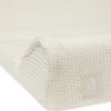Housse de matelas à langer Basic Knit Ivory (50 x 70 cm)  par Jollein