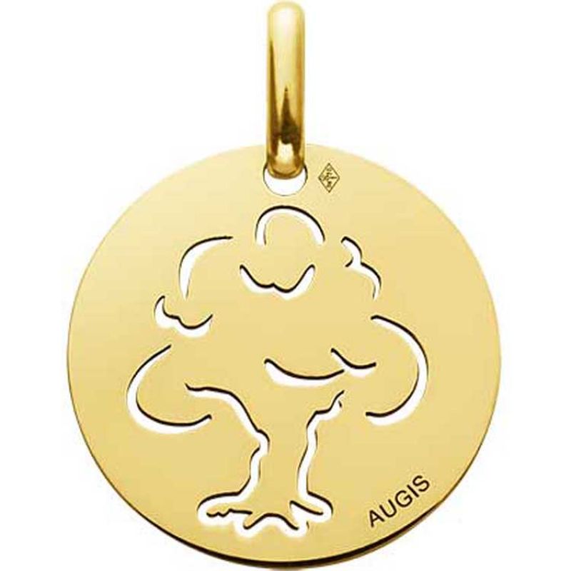 Médaille Arbre de vie ajouré 15 mm (or jaune 750°) Maison Augis