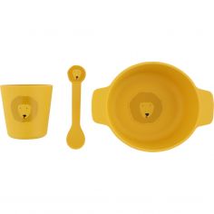 Coffret repas en silicone Mr. Lion (3 pièces) - Trixie