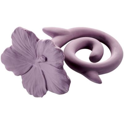 Hochet de dentition Flower Hawaii Purple