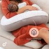 Coussin de grossesse Buddy risotto taupe Doomoo Ambiance 8
