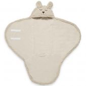 Couverture nomade Bunny nougat (100 x 105 cm)