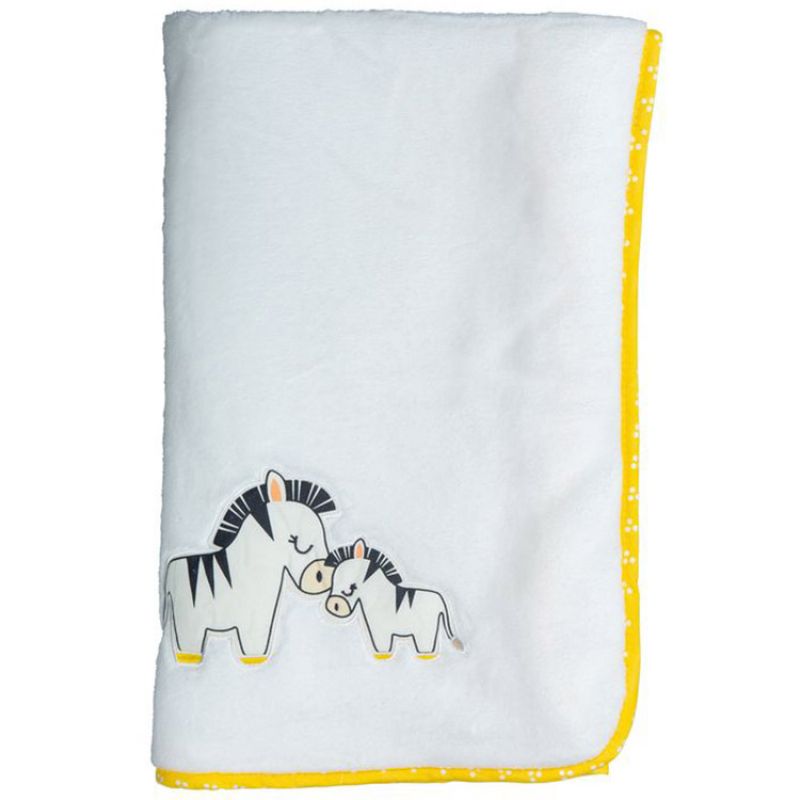 Couverture bébé Pluche et Pompon (80 x 100 cm) Sauthon