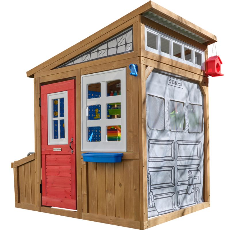 Atelier de bricolage Hobby Workshop Playhouse en bois naturel KidKraft