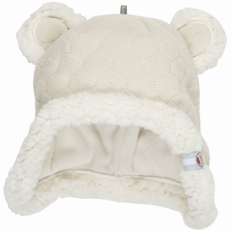 Bonnet ours ivoire Botanimal (3-6 mois) Lodger