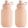 Lot de 2 gourdes alimentaires Blush (2 x 150 ml) Mushie Produit 1