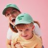 Casquette enfant Amour Fou denim vert (9-24 mois) Chamaye Ambiance 2