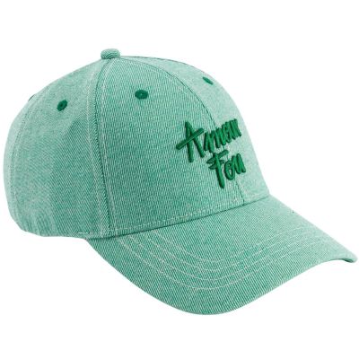Casquette enfant Amour Fou denim vert (9-24 mois)