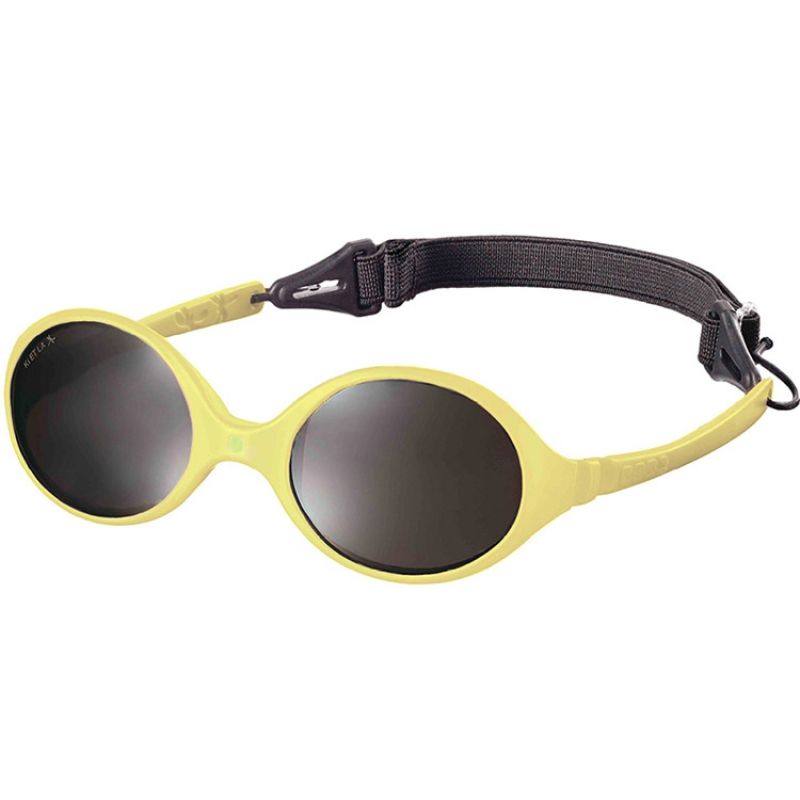 Lunettes de soleil incassables Diabola jaunes (0-18 mois) KI et LA