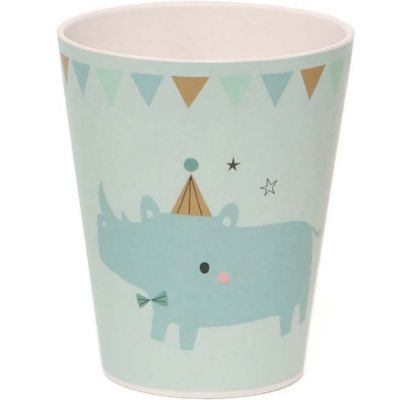 Gobelet en bambou rhinocéros (180 ml) Petit Monkey