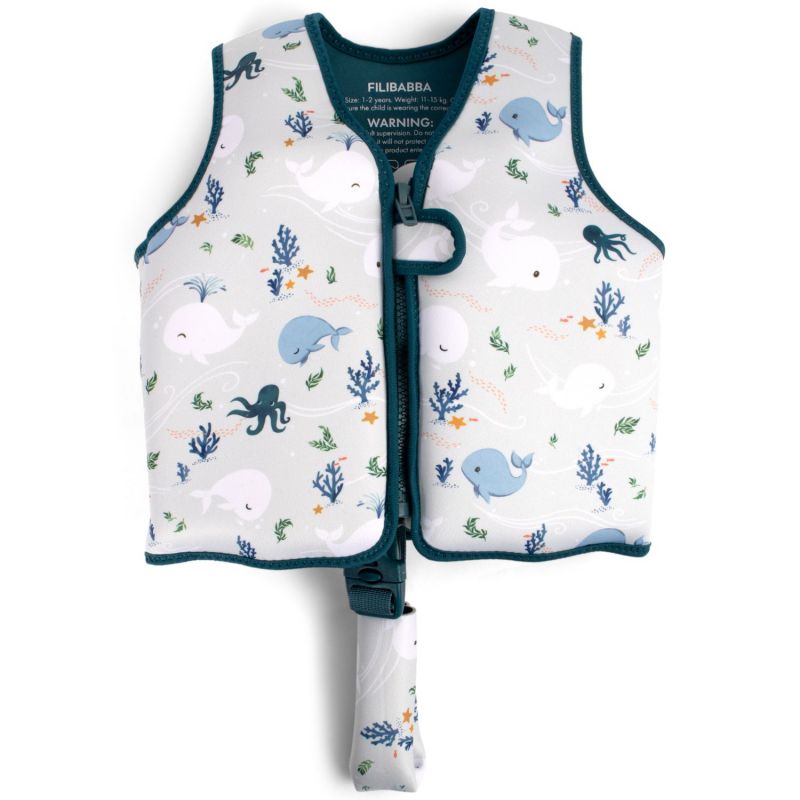 Gilet de natation Les contes de Christian la Baleine (1-2 ans) Filibabba Produit 1