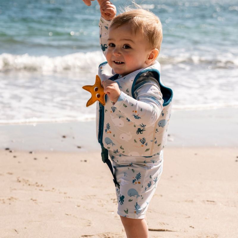 Gilet de natation Les contes de Christian la Baleine (1-2 ans) Filibabba Ambiance 2