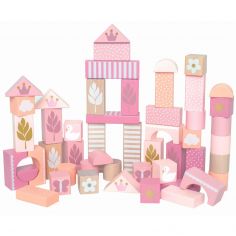 Jeu de construction rose - Jabadabado