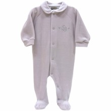 Pyjama chaud gris (3 mois : 62 cm)  par Cambrass