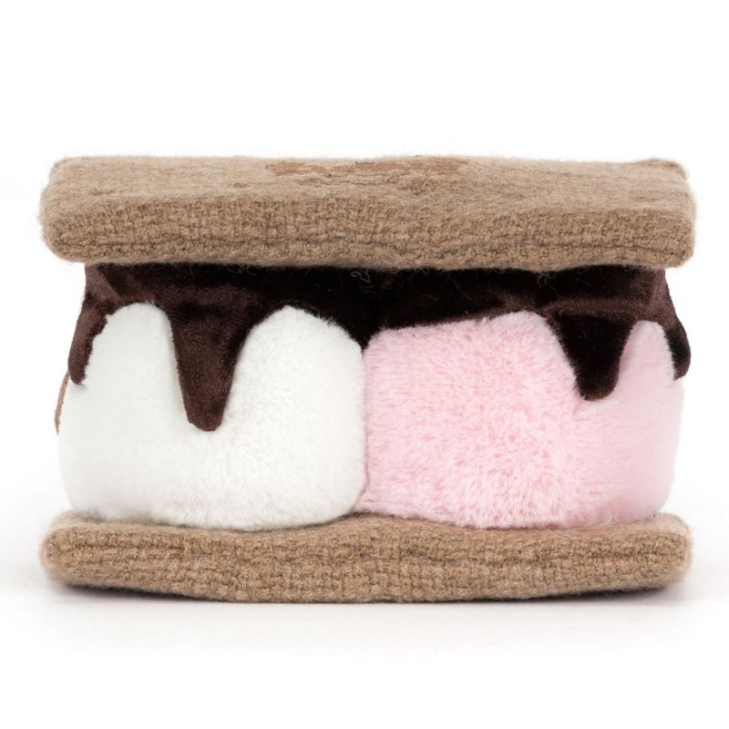 Peluche Amuseable S'mores Marshmallow (12 cm) Jellycat Produit 4