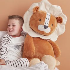 Peluche géante lion Babou (80 cm)