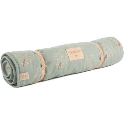 Tapis à langer Nomad White Gatsby Antique Green (35 x 60 cm) Nobodinoz