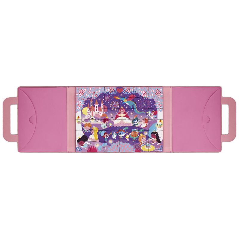 Puzzle magnétique Magneti'Puzzles Princesses (36 pièces) Janod Produit 4
