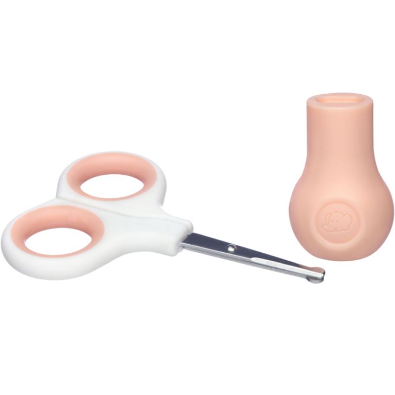 Ciseaux bébé avec socle rose Bébé Confort