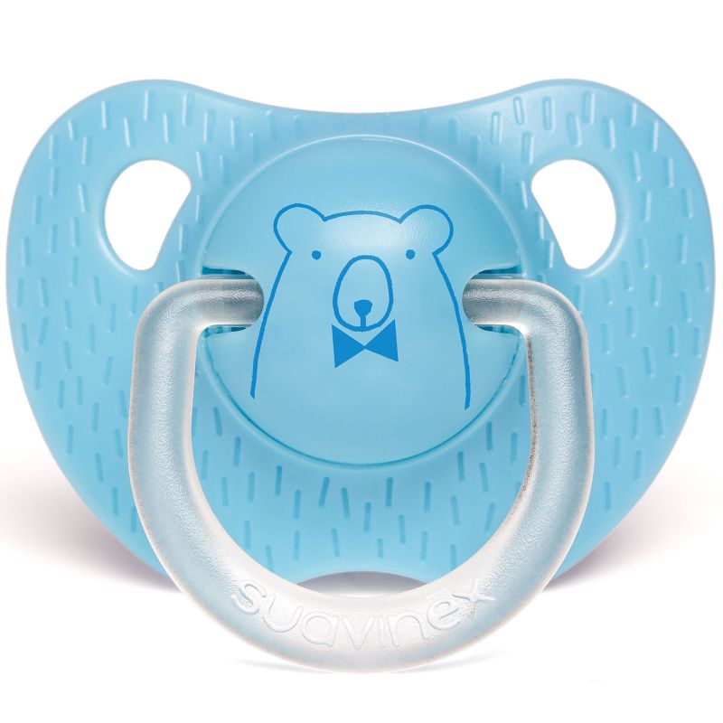 Sucette physiologique Ours bleu (0-6 mois) Suavinex