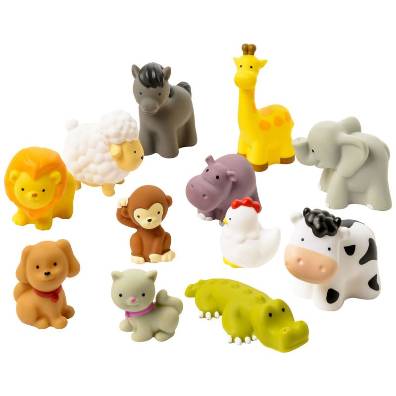 Lot de 12 figurines animaux Oxybul Produit 1