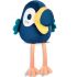 Peluche géante  Pablo le toucan (74 cm) - Lilliputiens