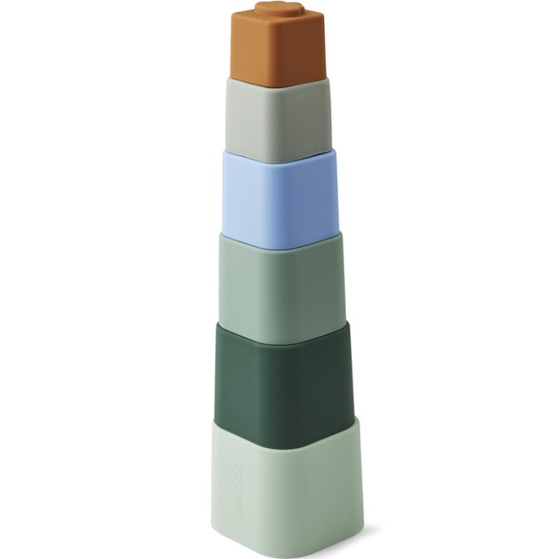 Jouets empilables Zuzu dove blue multi mix Liewood