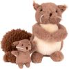 Peluche Maman et bébé écureuil (15 cm) Egmont Toys Produit 1