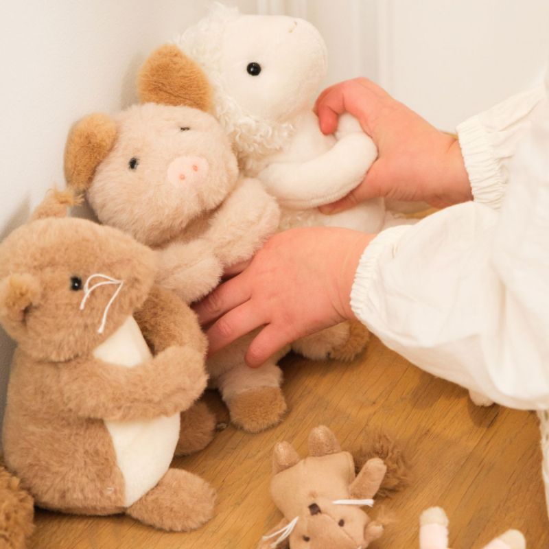 Peluche Maman et bébé écureuil (15 cm) Egmont Toys Ambiance 9