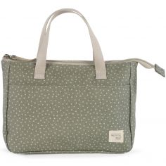 Trousse de toilette à pois Poppy Mousse - Walking Mum