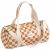 Variation Ecru, marron du produit Sac week-end Damier Petit Chou de la marque Sauthon
