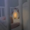 Peluche veilleuse bruit blanc ou musicale Phoebe le pingouin  par ZAZU
