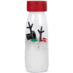 Bouteille sensorielle Noël Bonhomme de neige - Petit Boum